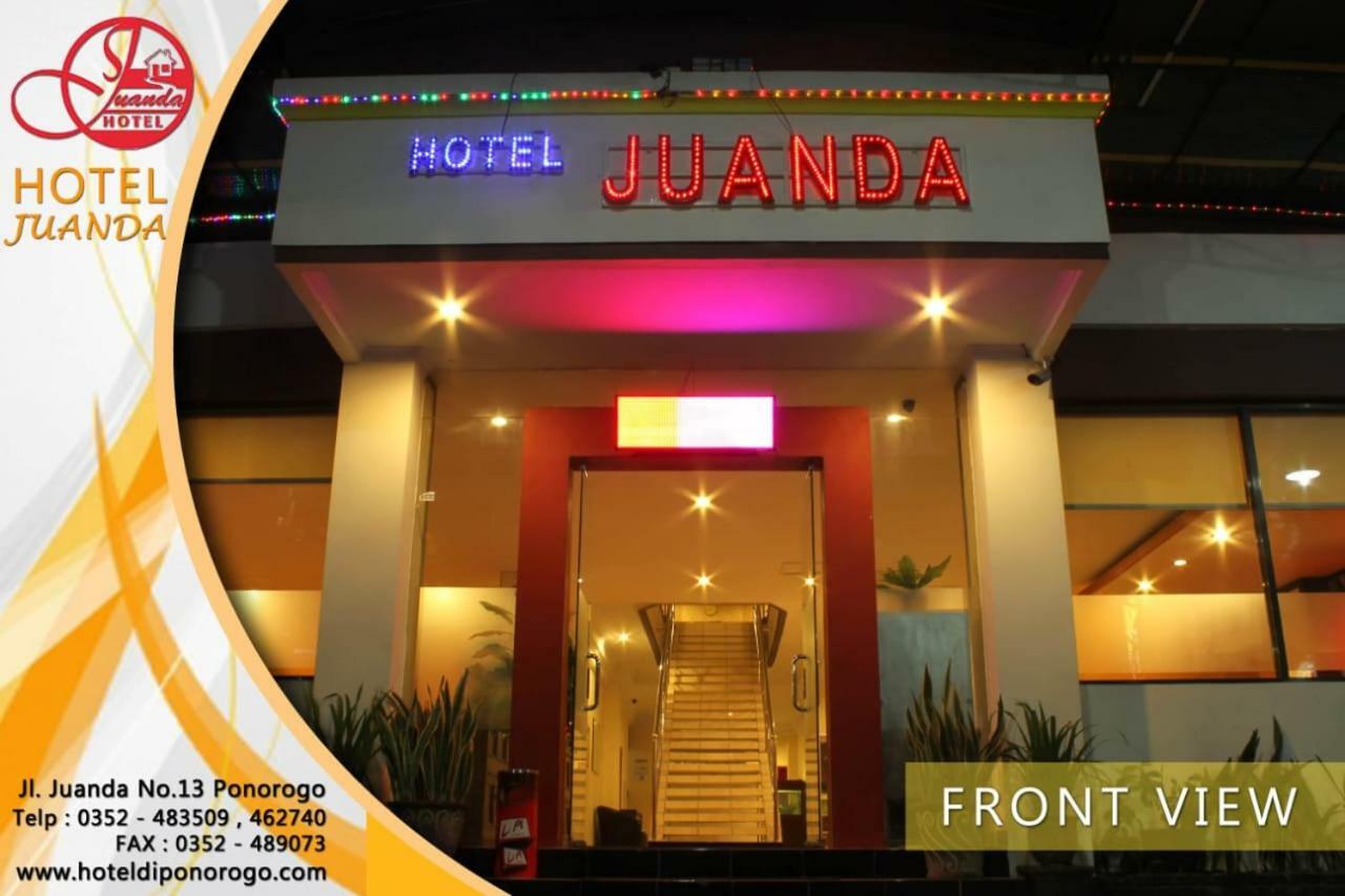 Juanda Hotel Ponorogo Exteriér fotografie