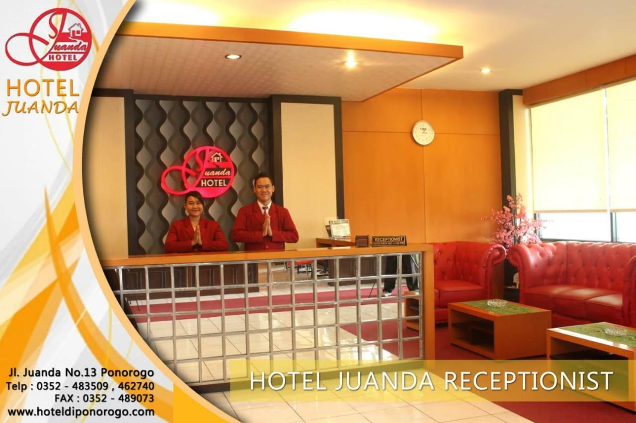 Juanda Hotel Ponorogo Exteriér fotografie